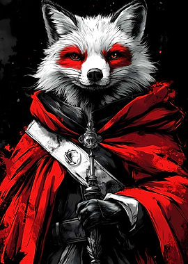 Crimson Fox Warrior