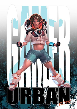 Lofi Hiphop Gamer Girl