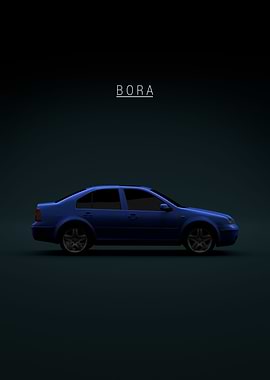 2003 VW Bora VR6 Blue