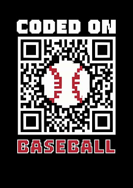 QR Coded On Baseball