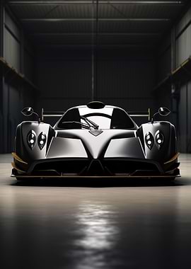 Pagani Zonda supercar art