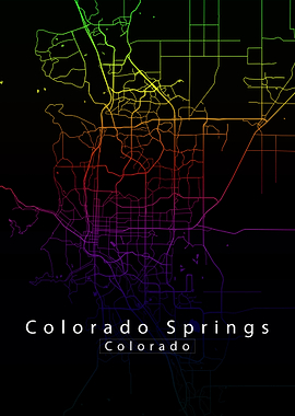 Colorado Springs City Map