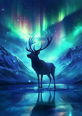 majestic deer