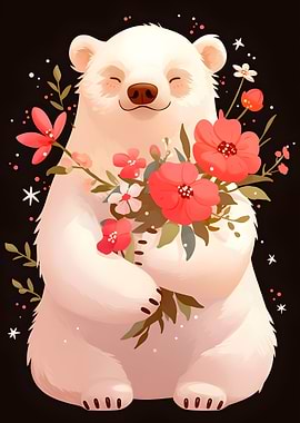 Polar Bear Flowers