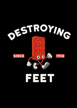 Destroying feet