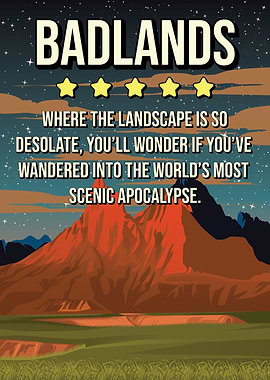 Funny Badlands Review Art