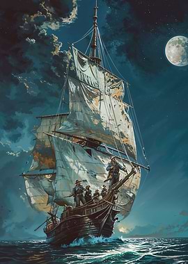 Moonlit Voyage