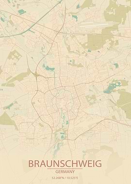 Braunschweig Germany Map