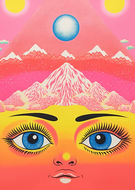 Surreal Japanese Poster