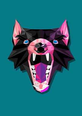 Vector Tasmanian Devil