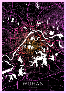 Wuhan China Road Map