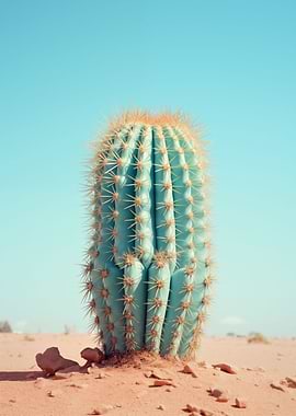 Cactus in the desert