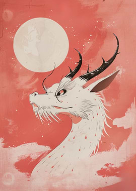 White Moon Dragon