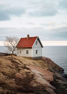 Old house by the sea