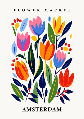 AMSTERDAM FLOWER MARKET