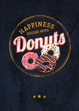 Donut Or Doughnut Pastry