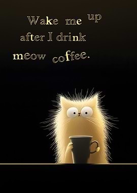 After my coffee Cat