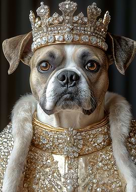 Boxer Dog Royal