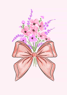 Flower Bow Bouquet