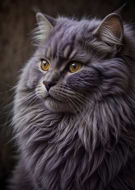 Fluffy Cute Cat