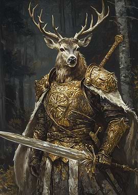 Noble Stag Knight