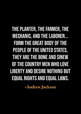 Andrew Jackson quotes