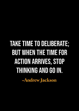 Andrew Jackson quotes