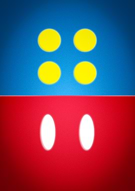 Donald Mickey Buttons