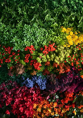 various kinds of flowers