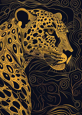 Gold Jaguar Gustav Style