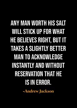 Andrew Jackson quotes