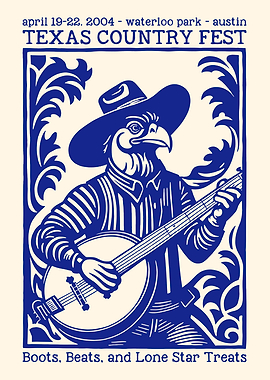 Texas Country Fest Poster