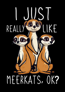 Cute Meerkat Gift Women
