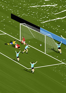 football celebration