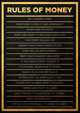 rules of money
