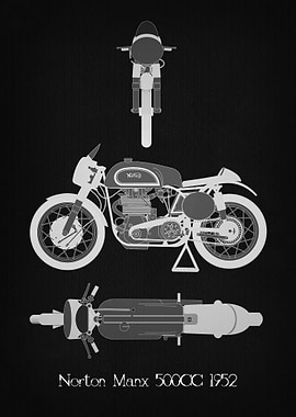 Norton Manx 500CC 1952
