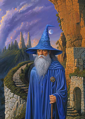 The Blue Wizard