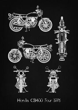 Honda CB400 Four 1976