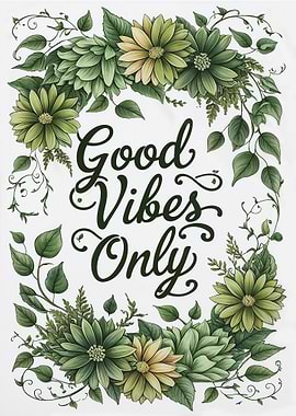 Good vibes only