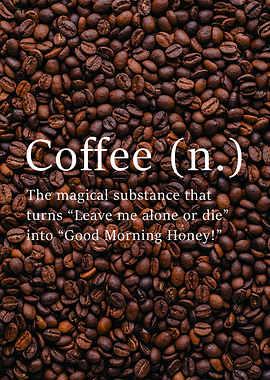 Coffee Shop Poster Funny