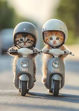 Vespa kittens