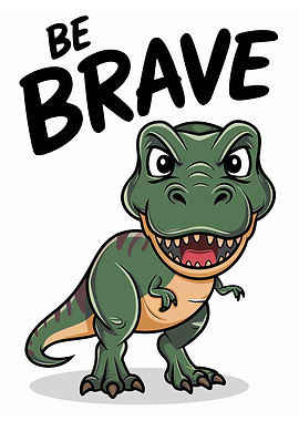 Brave and Strong Dino