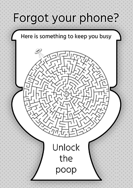 Fun toilet maze games