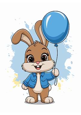 Sweet Bunny Balloon