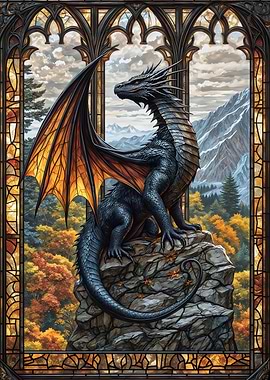 Stained Sky Guardian