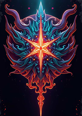 Glowing Mysterious Symbol