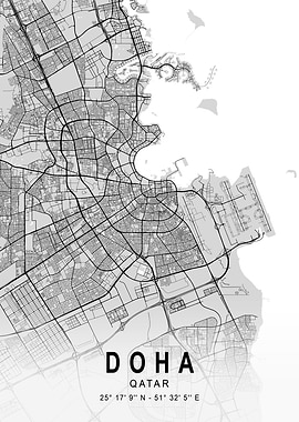 Doha Light Map