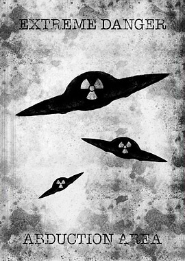 UFO ABDUCTION SIGN