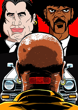 Minimalist pulp fiction