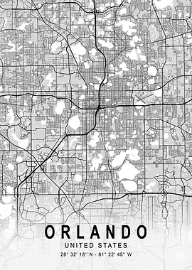 Orlando Light Map